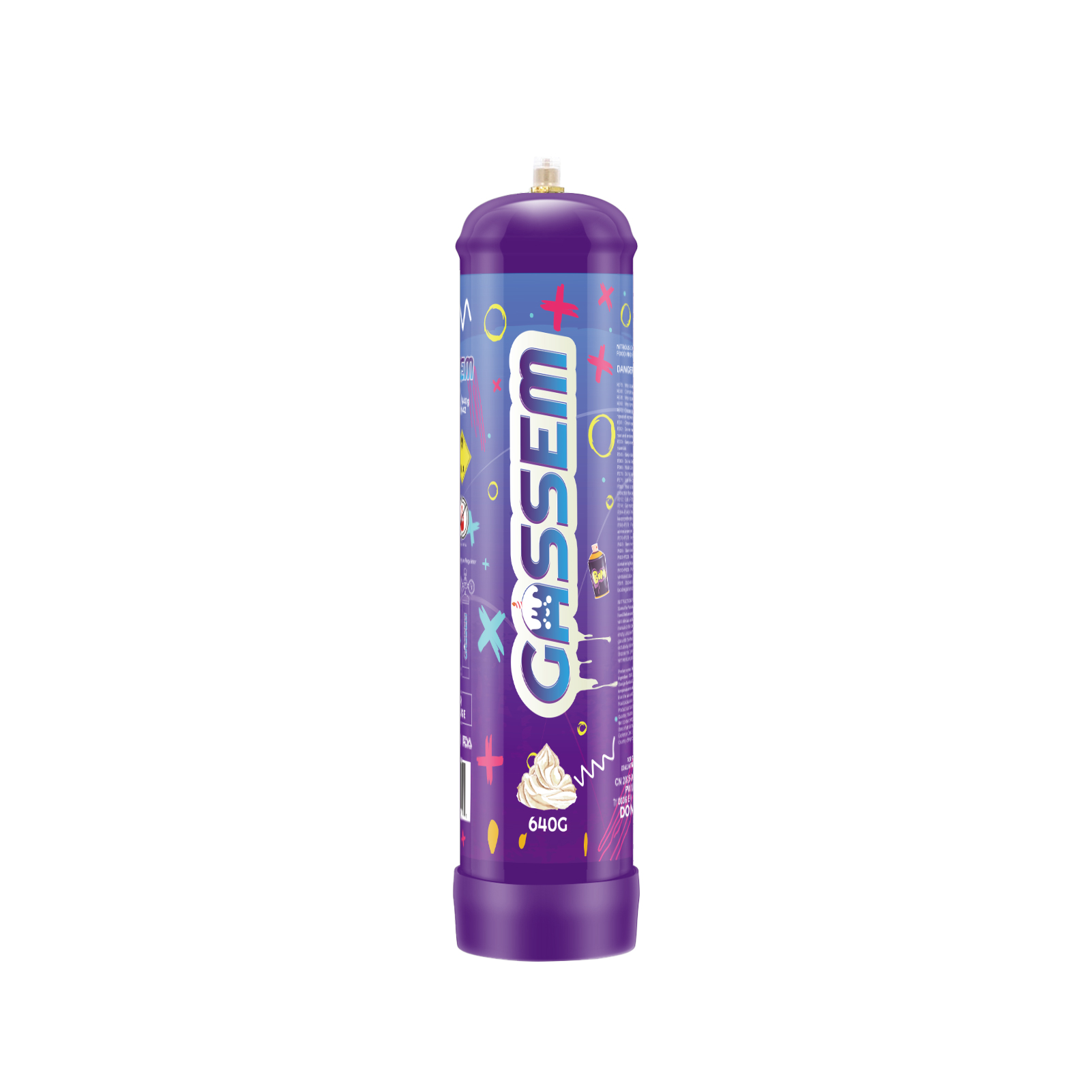 GASSEM 640g Cream Charger Cylinder