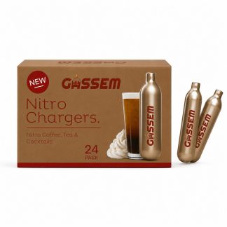 Gassem Nitro Coffee N2 Chargers 24 Packs